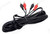 2x RCA Plugs to 2x RCA Plugs Shielded Stereo Audio Cable 5m - Male to Male – image 5