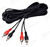 2x RCA Plugs to 2x RCA Plugs Shielded Stereo Audio Cable 5m - Male to Male – image 6