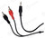 3.5mm to 2x RCA Audio Cable 5 Metre - Long Stereo Adaptor Lead – product photo – image 3