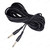 8m Guitar Lead 6.35mm Mono Jack to Jack - 1/4 inch Instrument Cable – Alternate cable and connector view – image 5