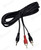 RCA Y Splitter Cable 3m | 1 RCA Male to 2 RCA Male Subwoofer Lead – image 2