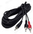 RCA Y Splitter Cable 5m | 1 RCA Male to 2 RCA Male Subwoofer Lead – image 3