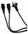 IEC C13 Y Splitter Power Lead 2m | AU 3-Pin Plug to Two C13 Sockets - product detail view 2 – image 3