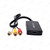 AV to HDMI Converter with 1.5m HDMI Cable | Composite Video Bundle – Female RCA input sockets and HDMI output – image 7