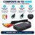 AV to HDMI Converter with 1.5m HDMI Cable | Composite Video Bundle – How to connect composite AV to HDMI – image 3