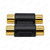 Dual RCA Coupler Gold Plated - Twin Female Socket Stereo Cable Joiner – image 6