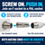 F Type Male to PAL Male Adaptor | Coax Plug to Plug – image 3