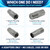 F Type to PAL Adaptor Kit, 4 Piece | One of Each Plug and Socket – image 2