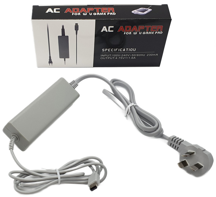 AC Wall Charger Cable / Power Supply for Wii U Gamepads