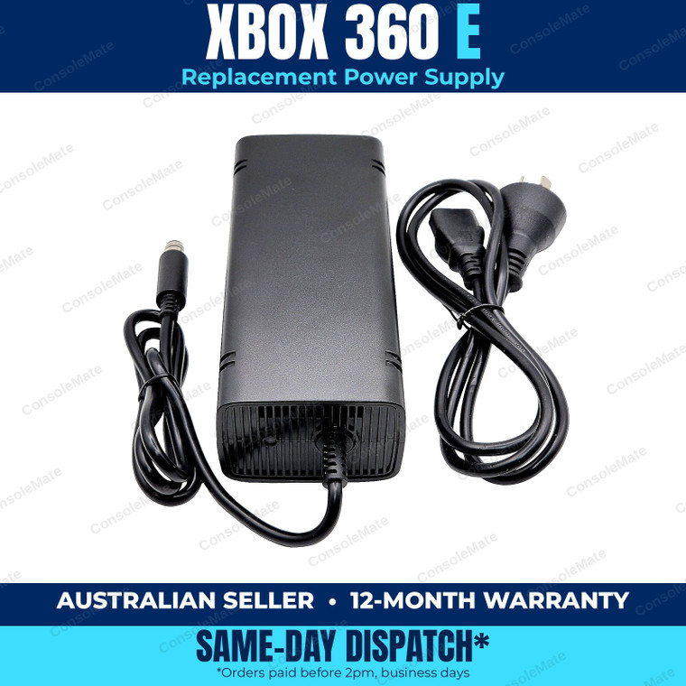 Xbox 360 E Replacement AC Power Supply – AU Plug, All-Region, 220cm Cable