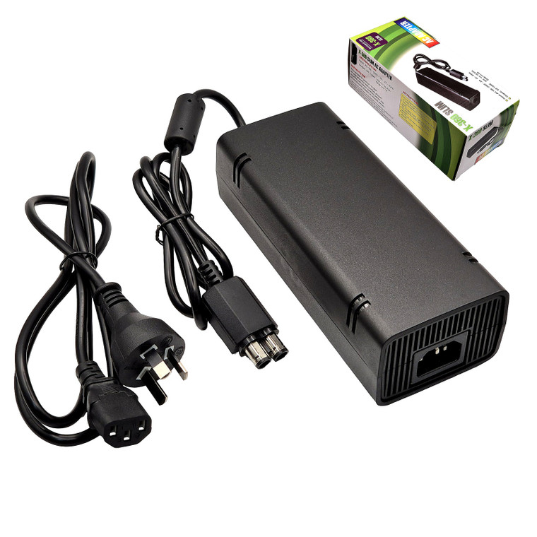 Xbox 360 S Slim Replacement AC Power Supply – AU Plug, All-Region, 220cm Cable