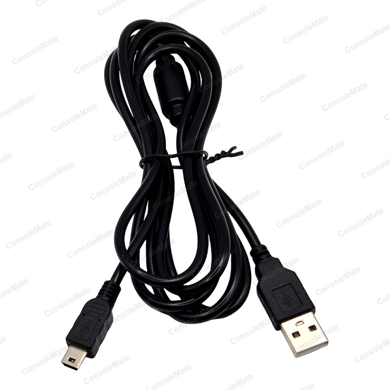 USB Charging & Data Cable for PlayStation 3 (PS3) Controller — 1.8m (180cm) – 1 complete cable - 1.8m