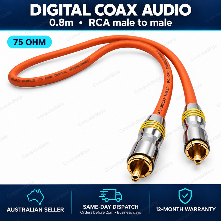 0.8m digital coax cable