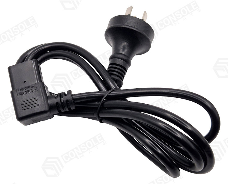 Right-Angle IEC C13 Power Lead 1.8m | AU 3-Pin Mains Kettle Cord