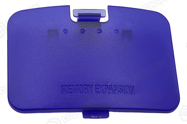 Translucent Blue Memory Expansion Bay Door / Lid for Nintendo 64 (N64)