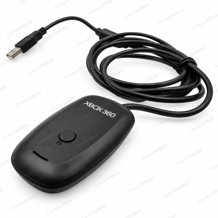 Wireless Gaming Receiver for Xbox 360 Controllers - USB PC Adapter, Up to 4 Controllers – main product photo
