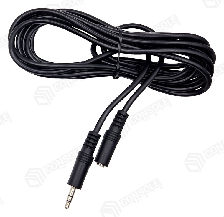 3.5mm Stereo Extension Cable 3m - Male to Female Aux Lead