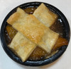 Southern style peach cobblers made with plump sliced peaches and just the right amount of spices, butter and pure extracts.  All butter lattice top with flaky strips of dough on the bottom.  Each 7oz cobbler (10) is individually packaged to ensure freshness.

