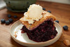 Maine wild blueberries mixed with a hint of fresh lemon peel and baked in an all butter crust with layers of dumplings throughout.  Each cobbler weighs approximately 3.5lbs and serves 3-6 ppl.
