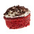 (10) Individually packaged Red Velvet cakes. Made with the finest ingredients and topped with a rich cream cheese icing and semi-sweet chocolate shavings. Manufactured in a facility that contains nuts.