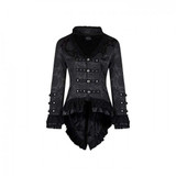 Victorian Steampunk Brocade Tailcoat Corseted Back Victorian Steampunk Brocade Tailcoat Corseted Back