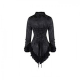 Victorian Steampunk Brocade Tailcoat Corseted Back Victorian Steampunk Brocade Tailcoat Corseted Back