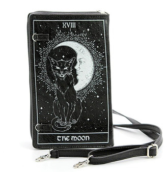 Tarot Card Book Crossbody Clutch Bag-Back