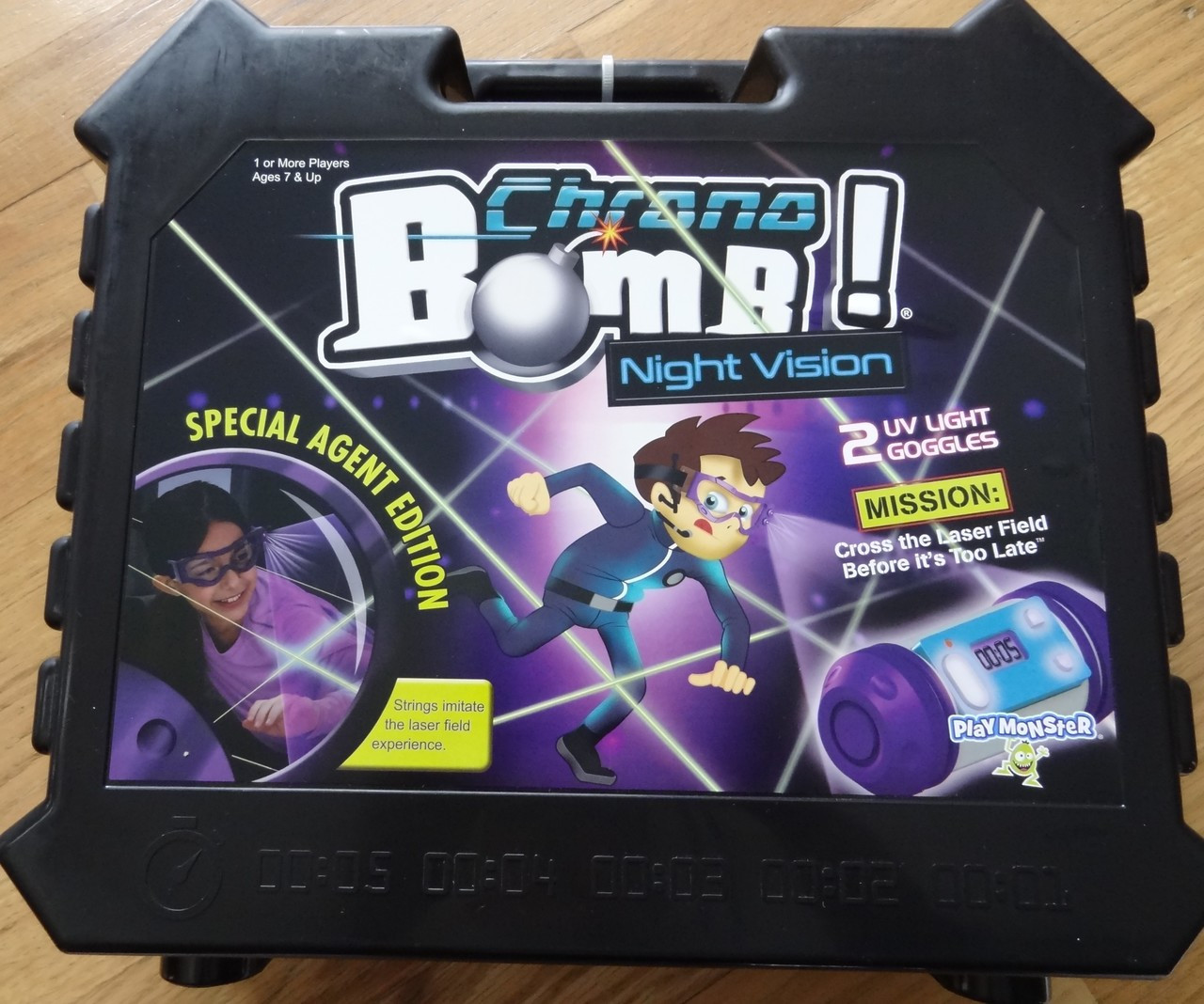 chrono bomb laser game