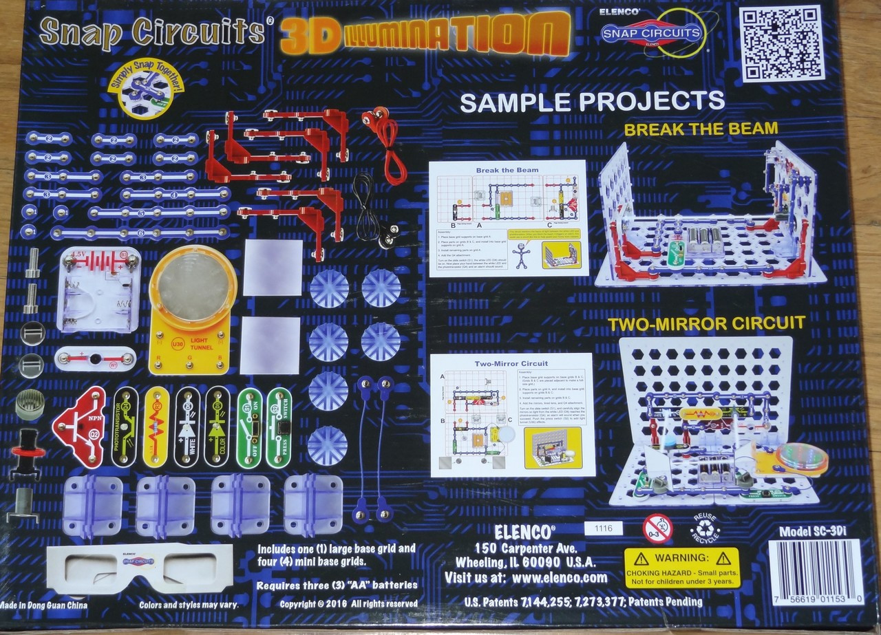 snap circuits 3d illumination
