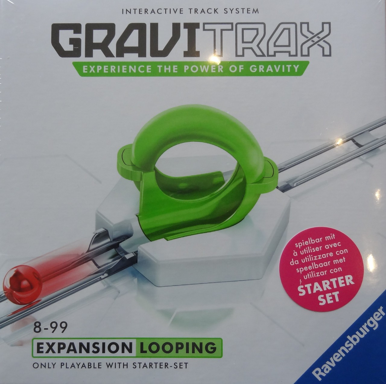 Gravitrax Expansion Looping Marble Run - Corner Pockets