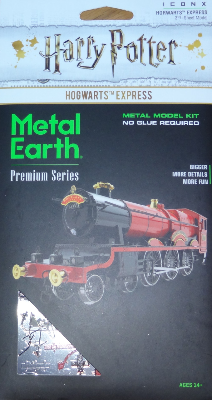 metal earth harry potter hogwarts express train