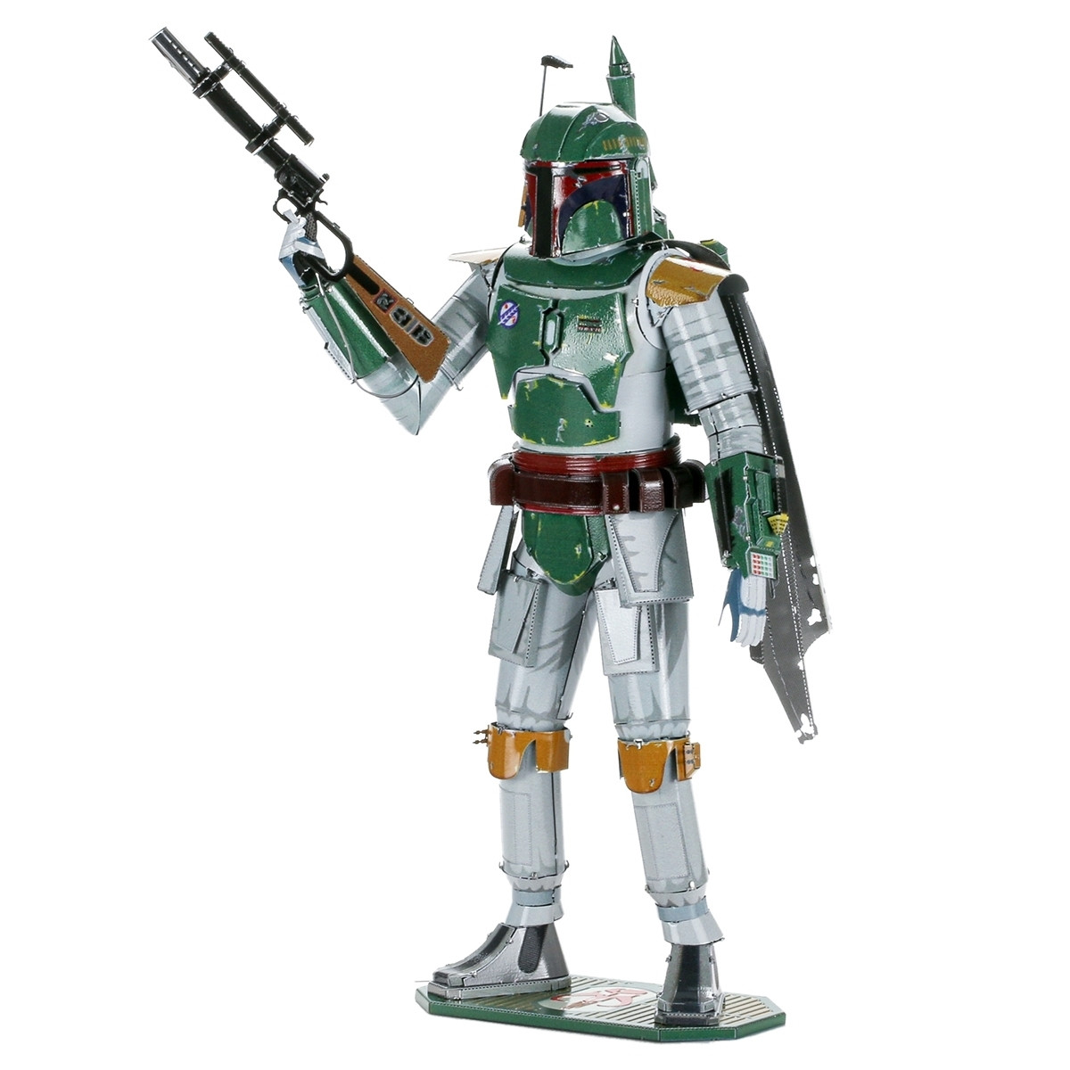 Boba Fett Star Wars Iconx 3d Metal Model Kit Corner Pockets