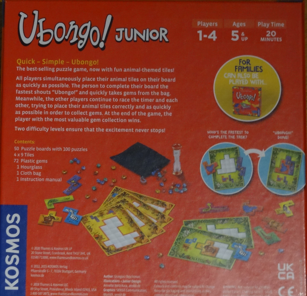 Ubongo - Primeira Edição (fora de catálogo) - Devir Devir