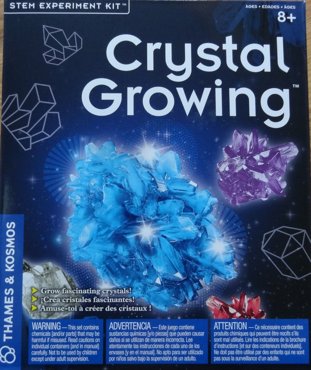 Crystal Growing Spark Experiment Kit - Corner Pockets