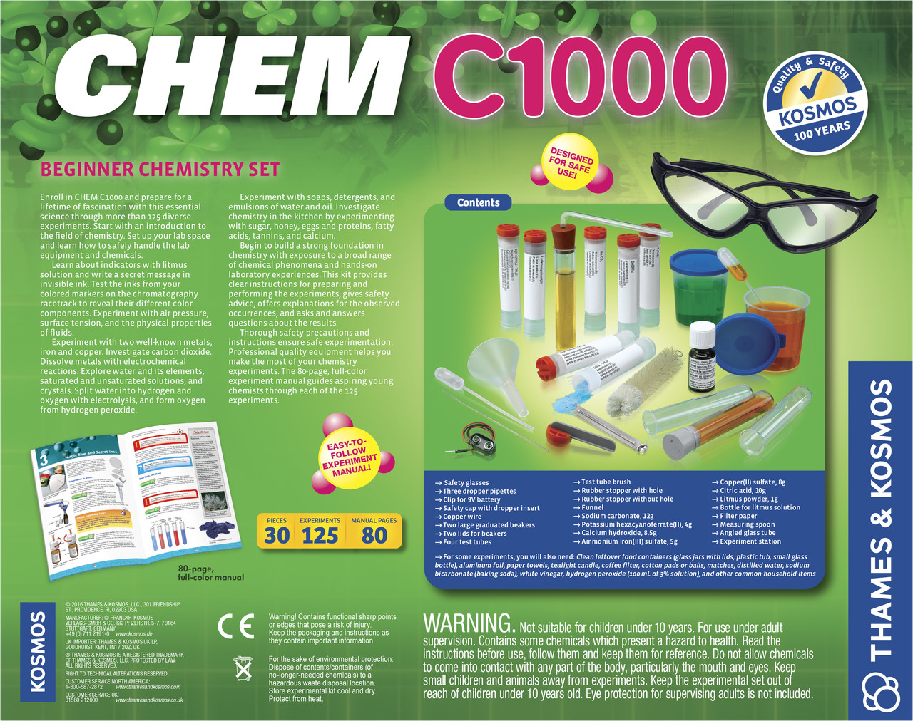 beginner chemistry set