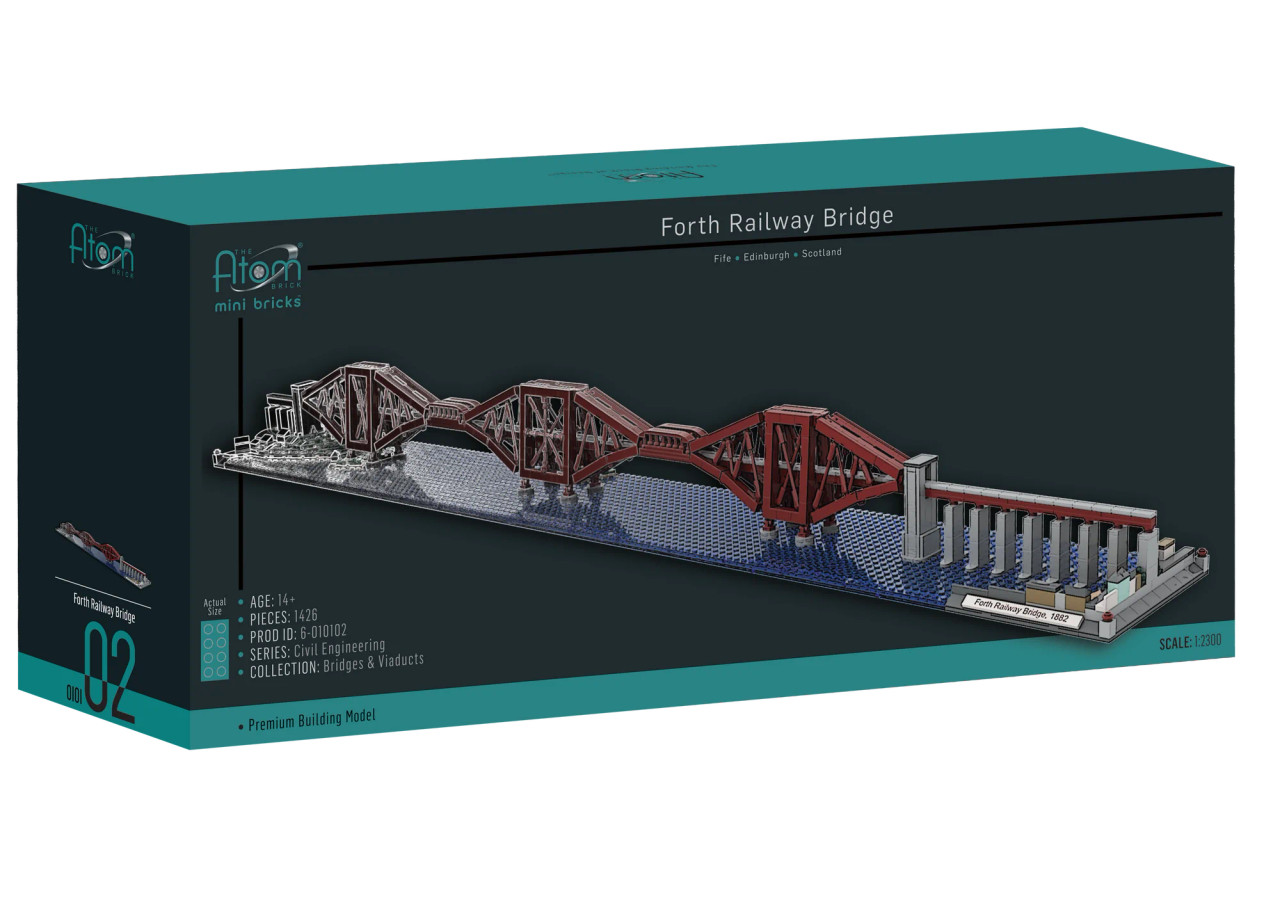 Forth Railway Bridge The Atom Brick