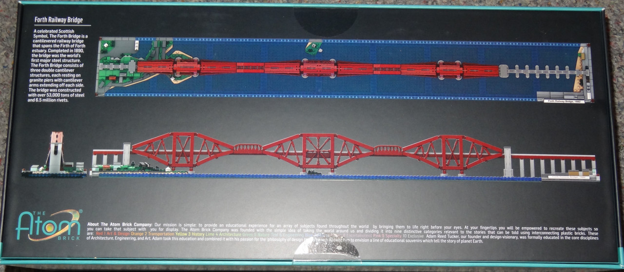 Lego Forth Rail Bridge Forth Railway Bridge The Atom Brick Corner