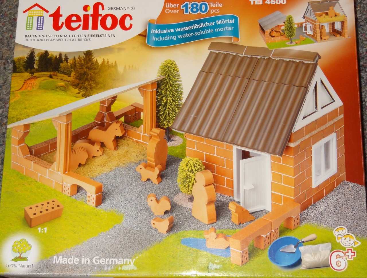 Big Stable Teifoc Brick & Mortar Building Kit - Corner Pockets