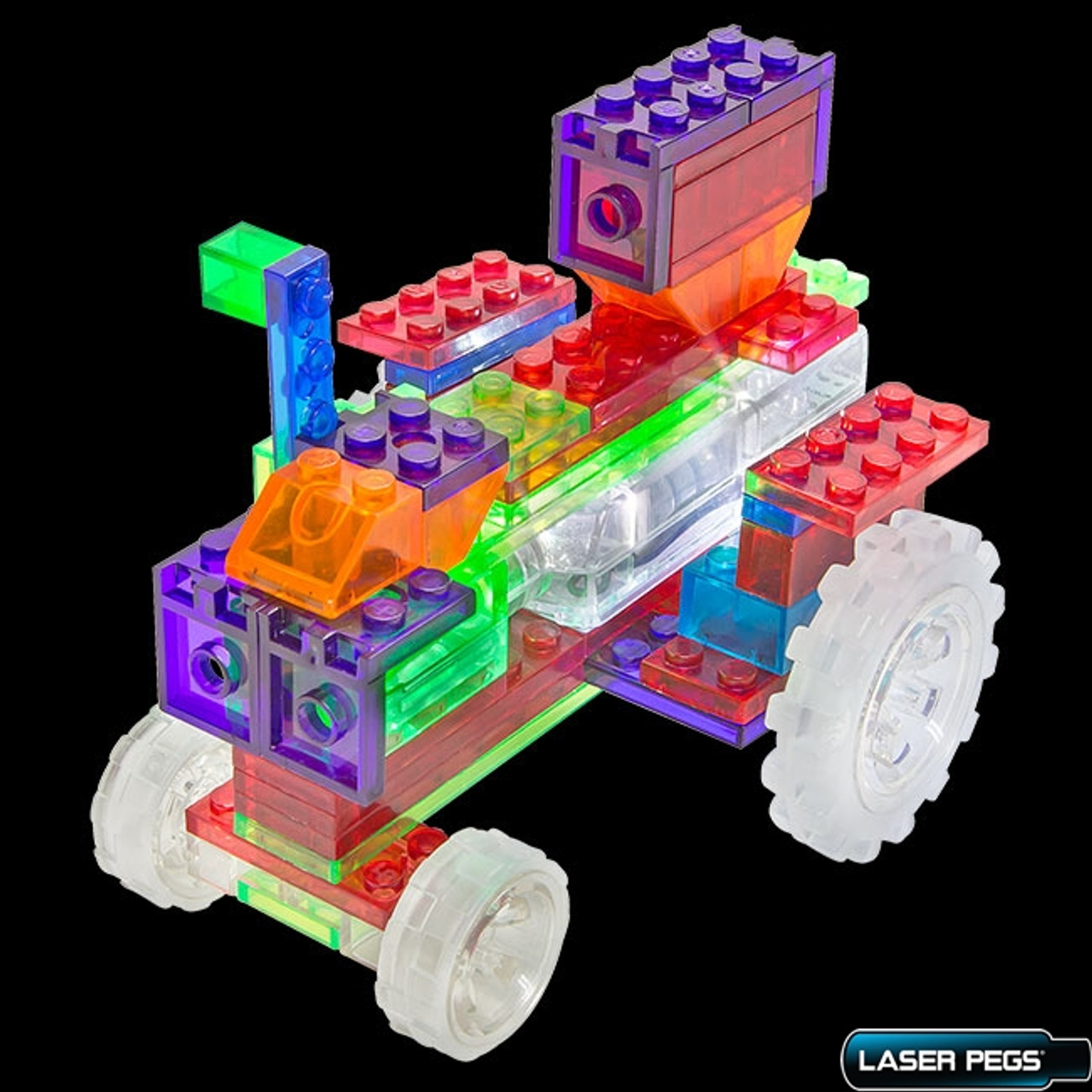 laser pegs tractor