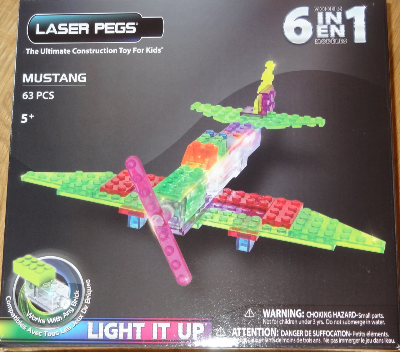 laser pegs jet