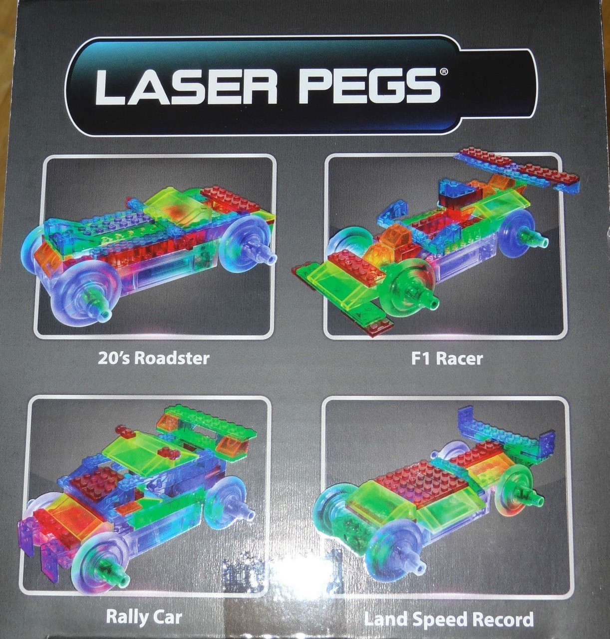 laser pegs sports car