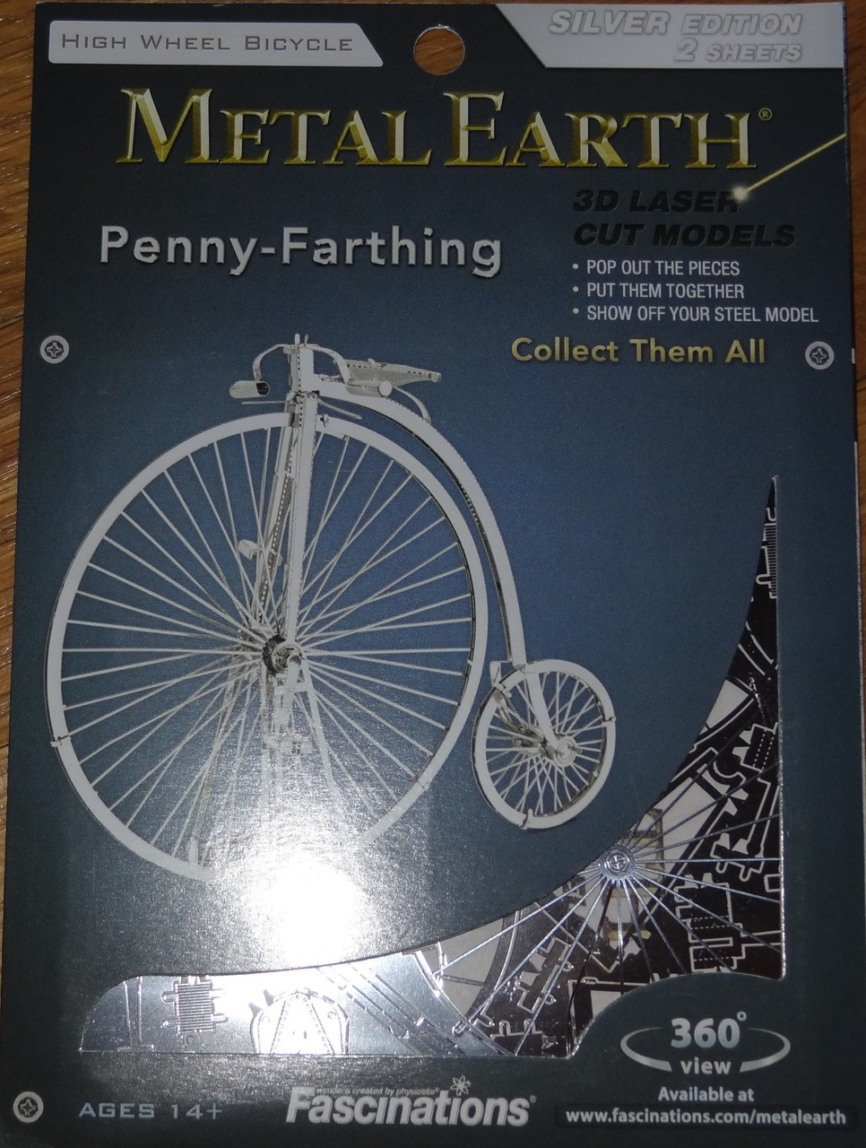 penny farthing high wheel bicycle