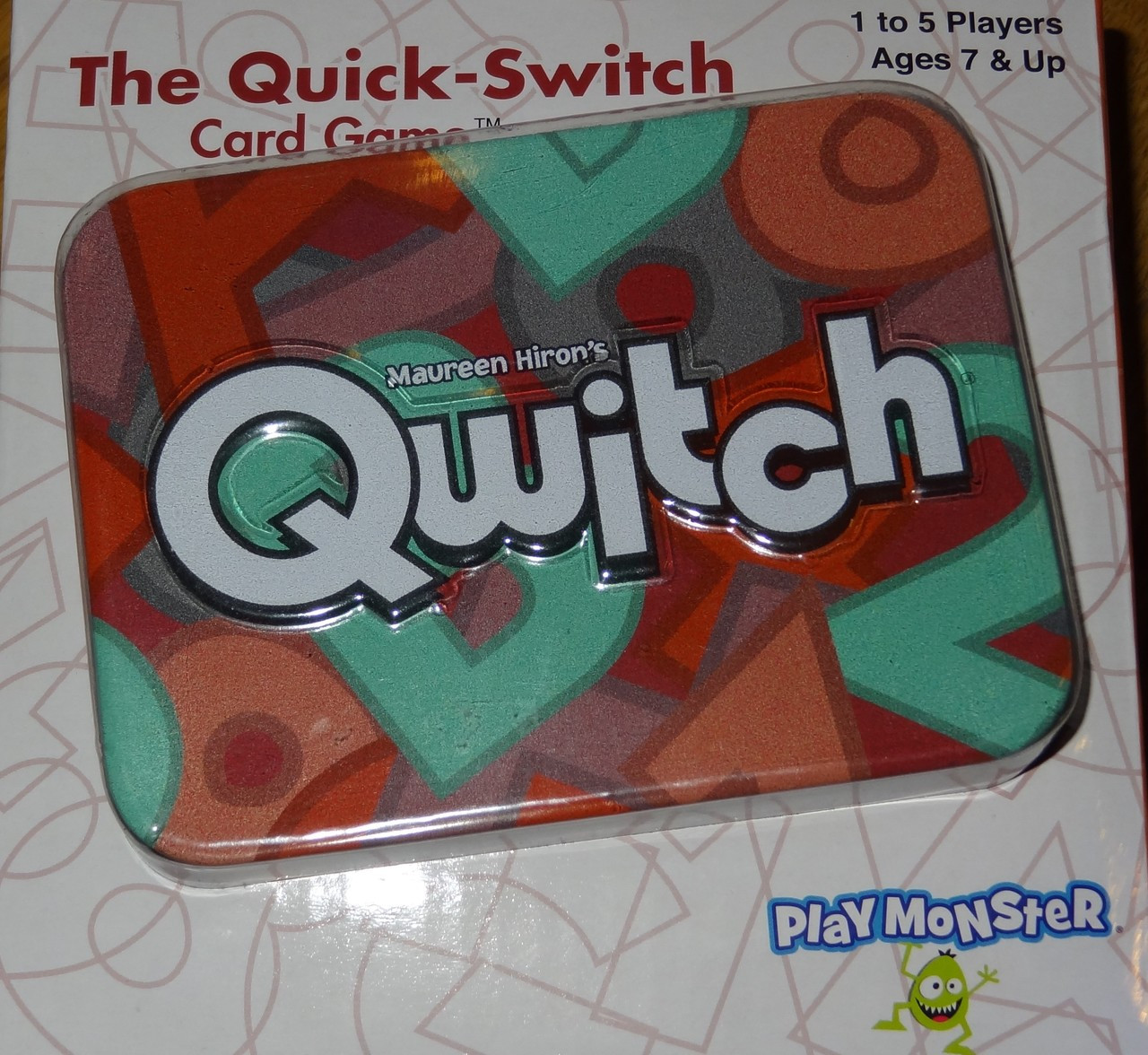 Qwitch The QuickSwitch Card Game Corner Pockets