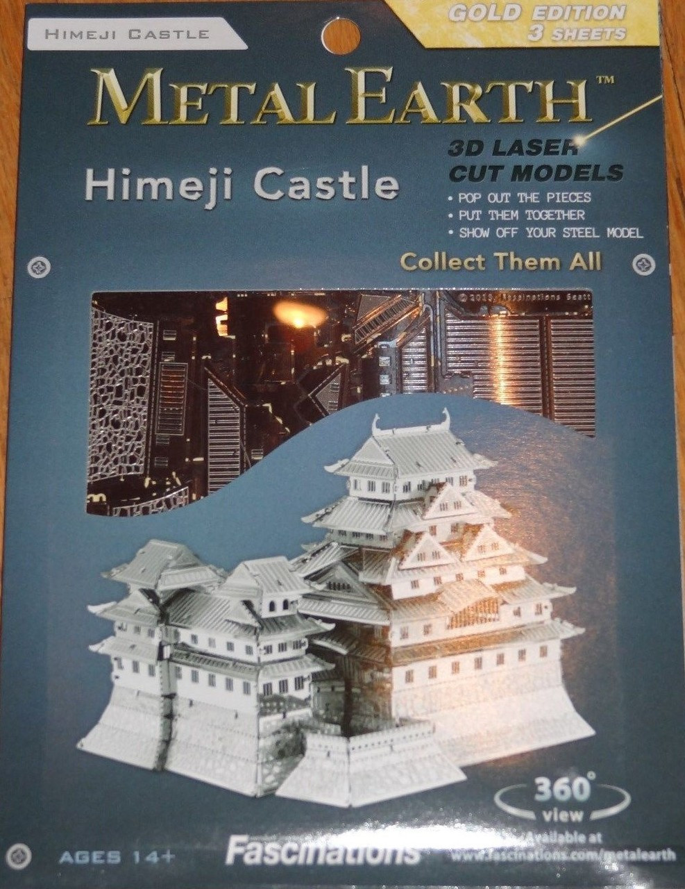 Himeji Castle 3-D Metal Earth Model