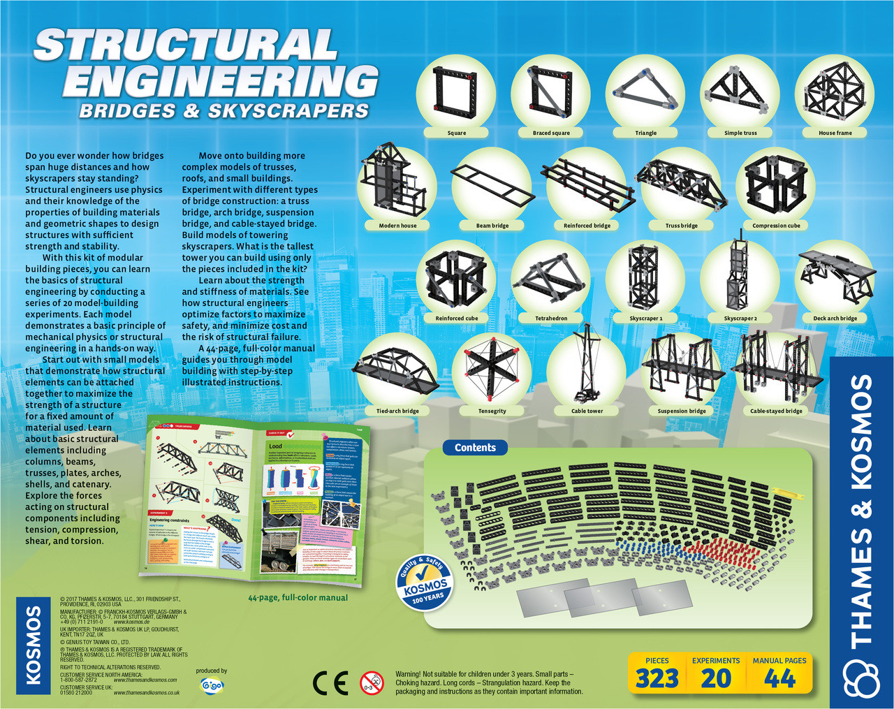 structural engineering model kits