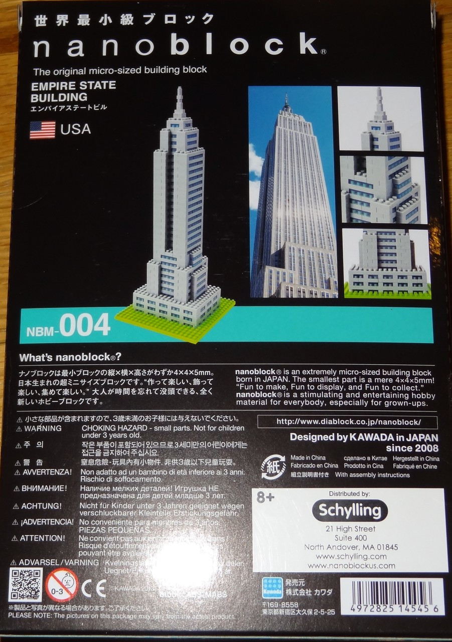 nanoblock empire state building