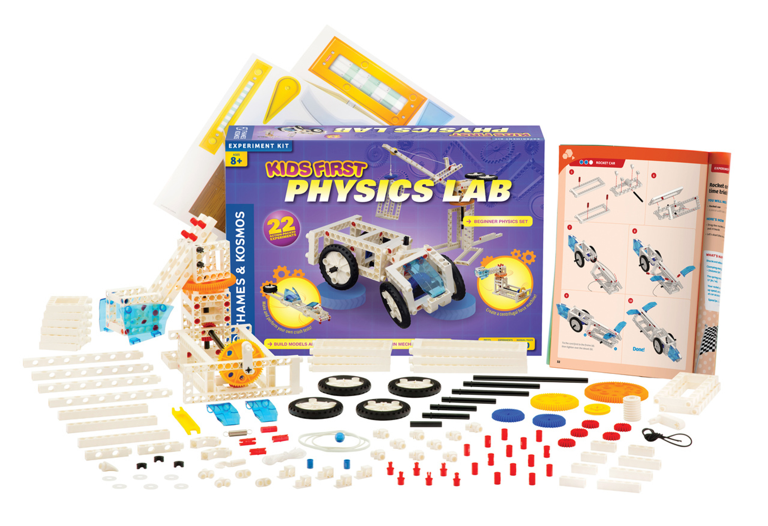 Kids First Physics Lab Experiment Kit Corner Pockets