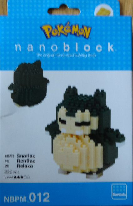 Snorlax Pokemon Nanoblock