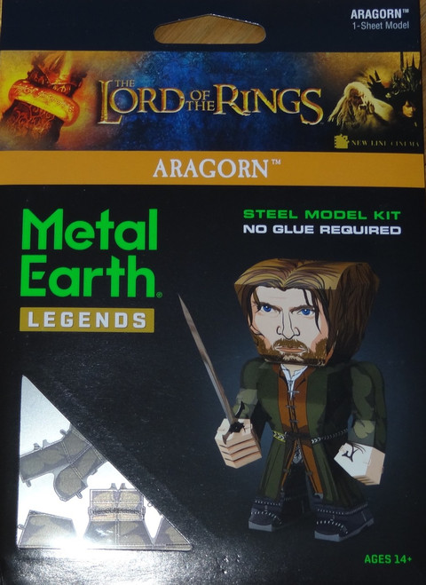 Aragorn Metal Earth Legends 