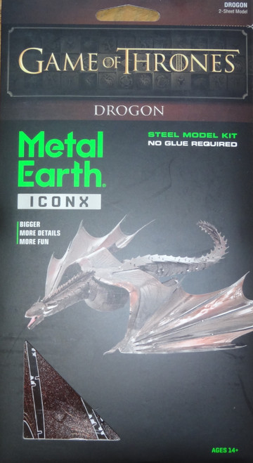 Drogon Game of Thrones ICONX 3D Metal Model Kit 